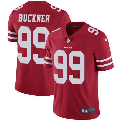 San Francisco 49ers Limited Red Men DeForest Buckner Home NFL Jersey #99 Vapor Untouchable